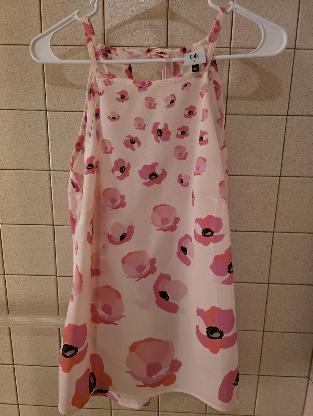 Cabi Pink Floral Top
